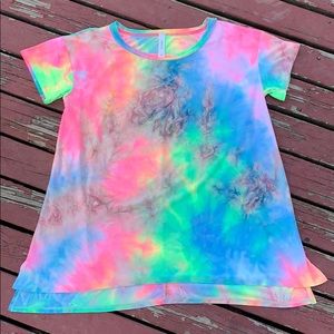 Honeyme VIBRANT tye dye top